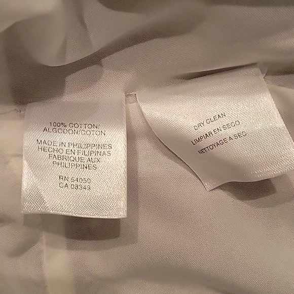 NINE WEST Monochrome Embroidered Eyelet Sleeveless Tank Grunge Dress - Picture 12 of 12